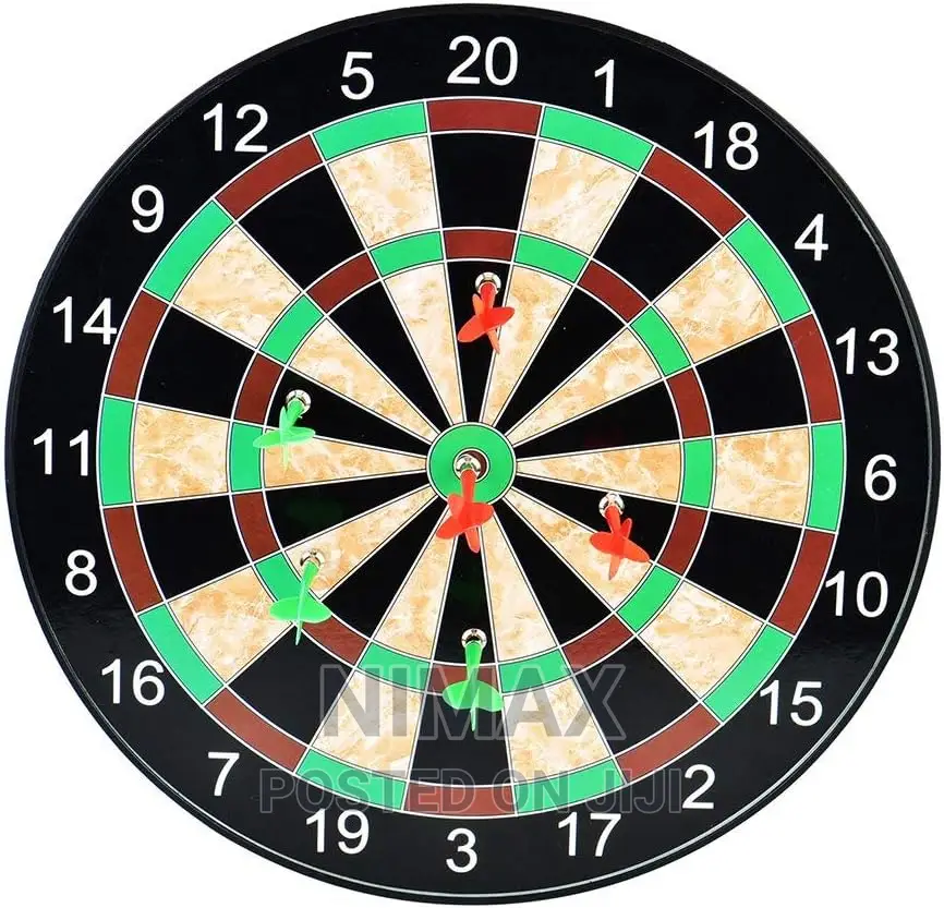 Magnetic Dart Board 17 Inches