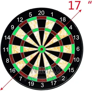Magnetic Dart Board 17 Inches