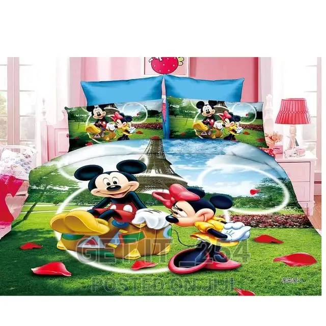 Cartoon Themed Cotton Duvet Set