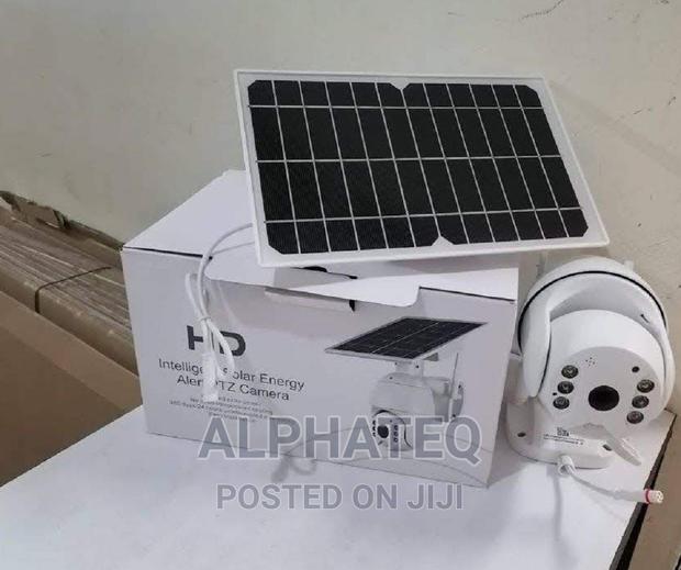 4G SIM CARD Solar Powered CCTV Camera PTZ Motion Tracking De - main view