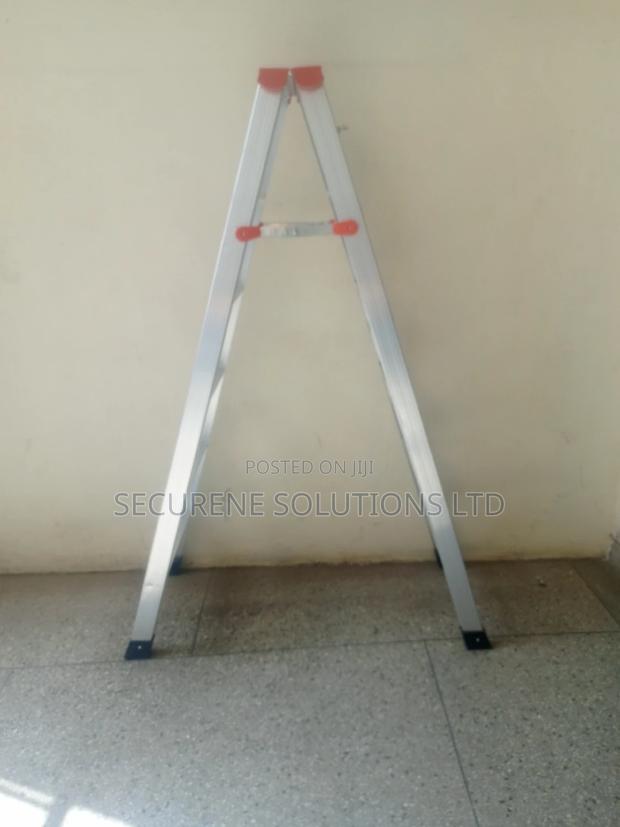 Ladder 6 Steps Aluminum Double Sided 6 Steps/2meters - thumbnail 4