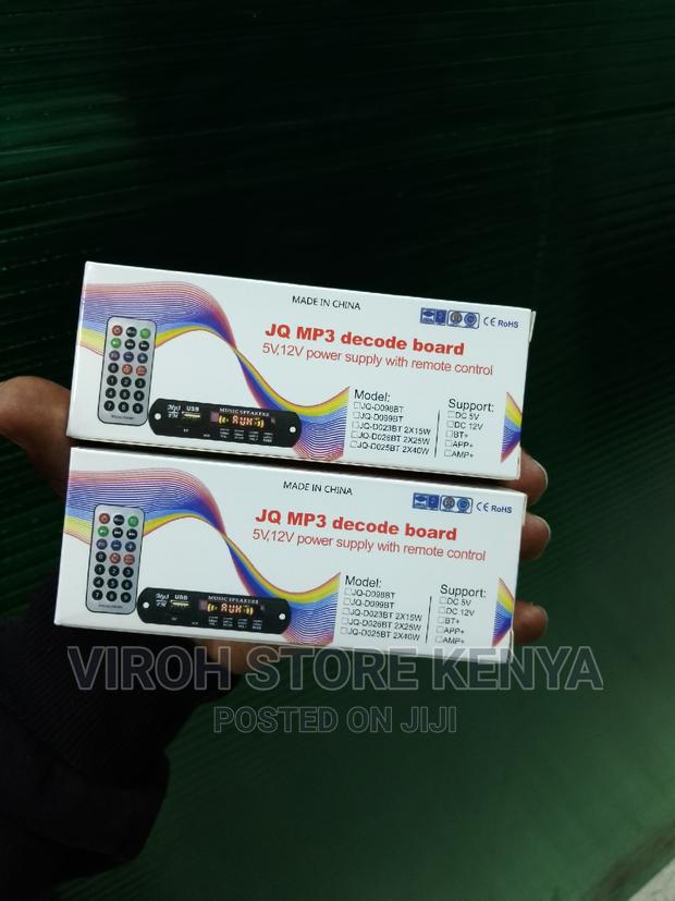 Mp3 Decode Board With BT Amplifier Face Display With Remote - main view