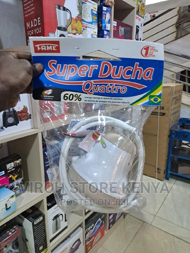 FAME Superducha 4T Instant Shower Head for Salty/Fresh Water