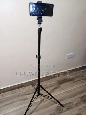 Adjustable 1.6M Tripod Stand Mobile Phone
