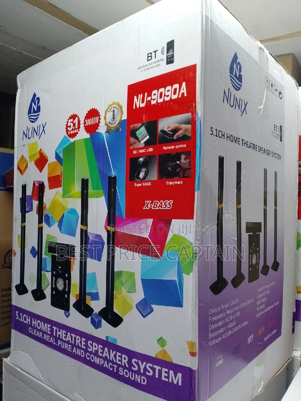 Nunix 9090A 5.1ch Home Theatre Speaker System