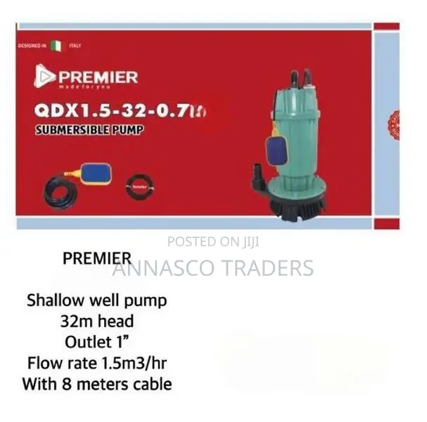 Original Premier 2hp Submersible Pump