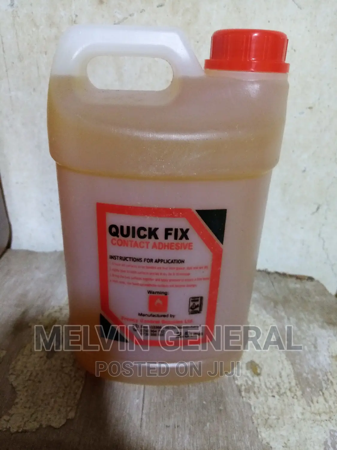Brown Contact Adhesive Glue 2.5ltr