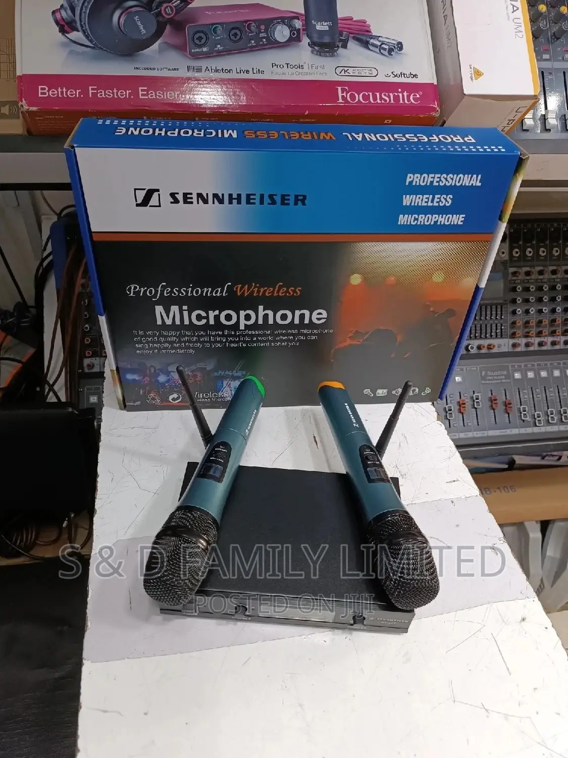 Sennheiser KV-377 Wireless Microphone
