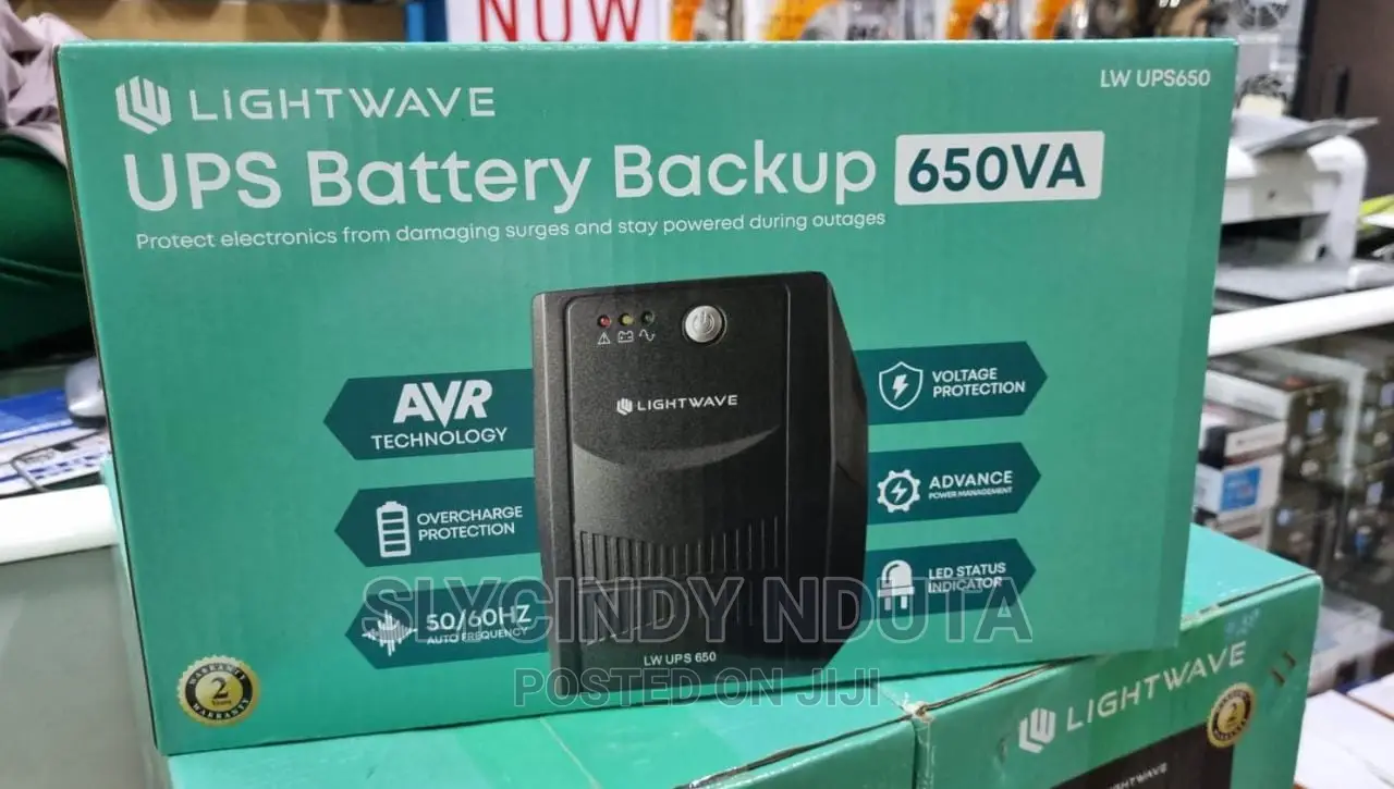 Light Wave UPS Battery Backup