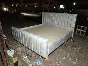 6 by 6 Chester Bed. Beige