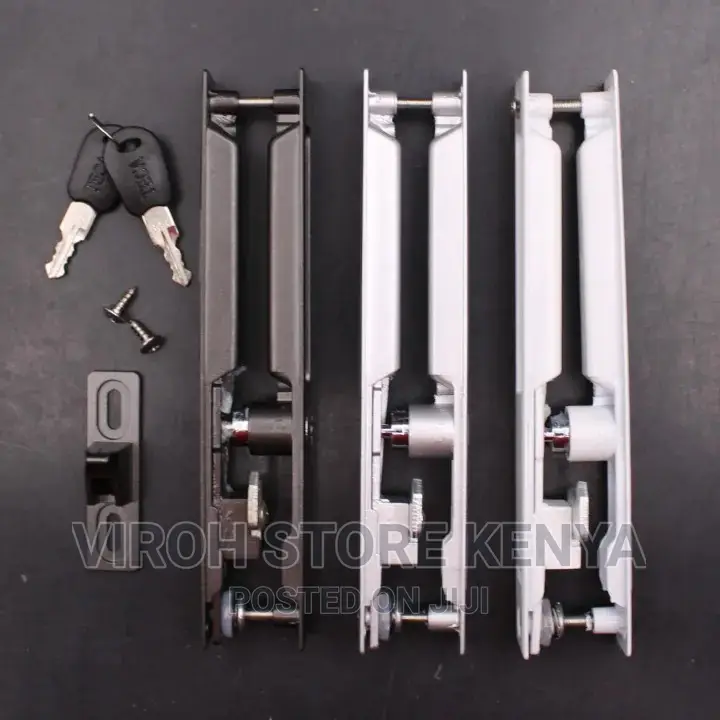 Sliding Door Lock With Key / Aluminum Sliding Door Lock