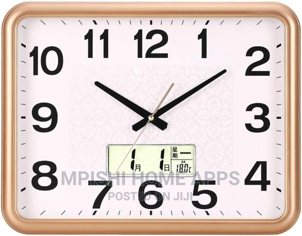 Square Digital Wall Clock - thumbnail 2