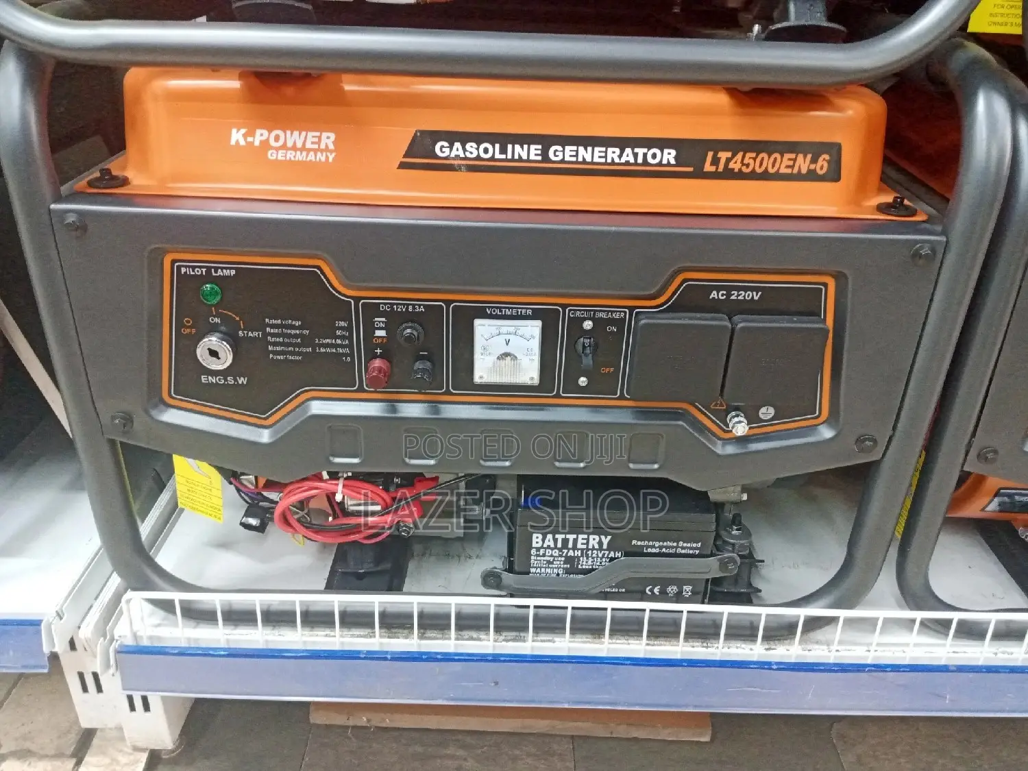 K-Power Generator 4.3kva