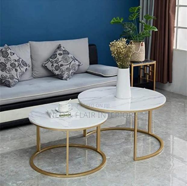 Imported Glass Nesting Tables - main view