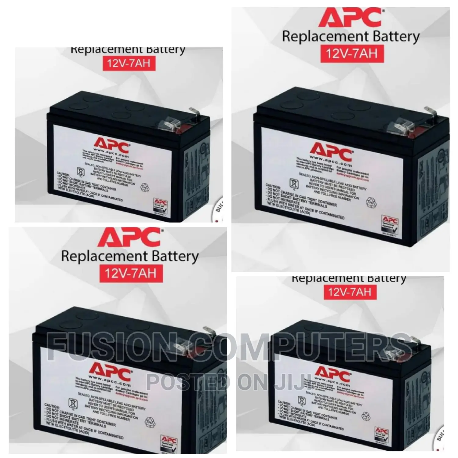 APC 12V 7ah UPS Battery