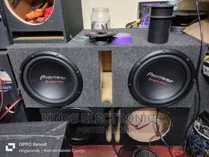 Bass Speaker in Double Cabinet