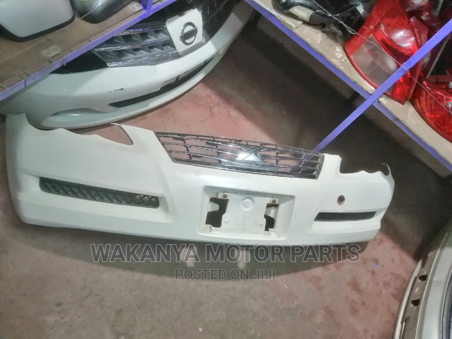 Toyota Mark X 2005 to 2008 Front Bumper + Grille