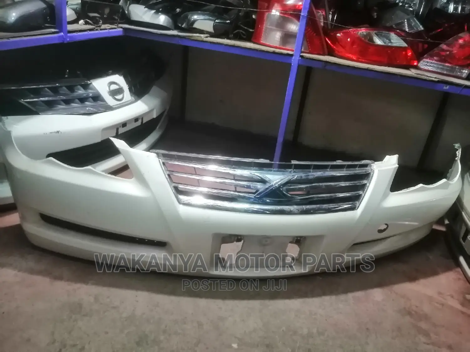 Toyota Mark X 2005 to 2008 Front Bumper + Grille