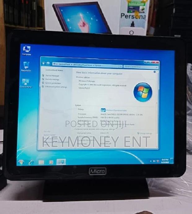 Brand New Intel Core I3 Micros All in One POS Touch Machine - main view