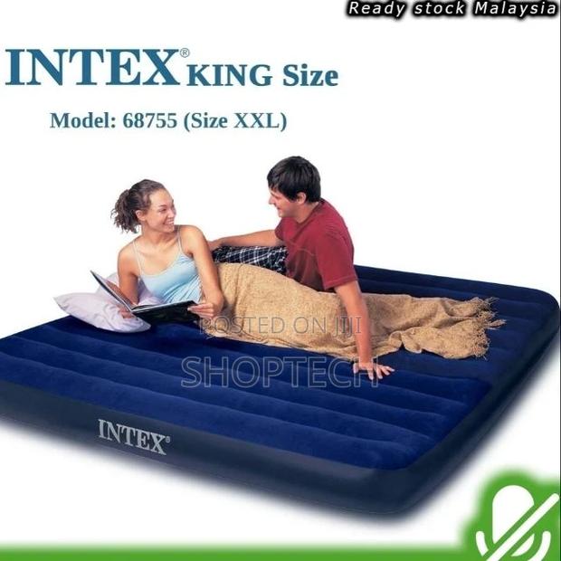 Inflatable Air Mattress With Electric Pump 6*6