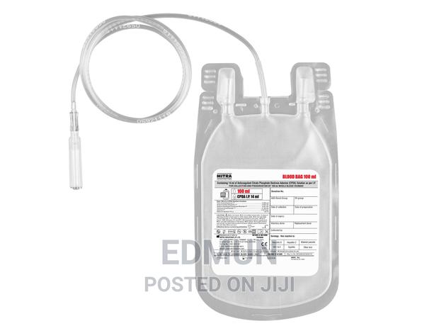 Single Plastic Blood Bag - 450ml CPDA-1 - main view