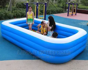 Inflatable Pool for Kids Family With FREE Electric PUMP