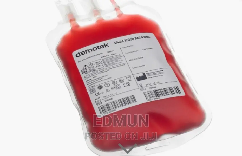Single Plastic Blood Bag - 450ml CPDA-1