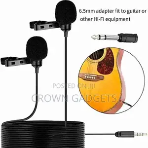 Dual Lavalier Universal Usb Wired Conference Microphone