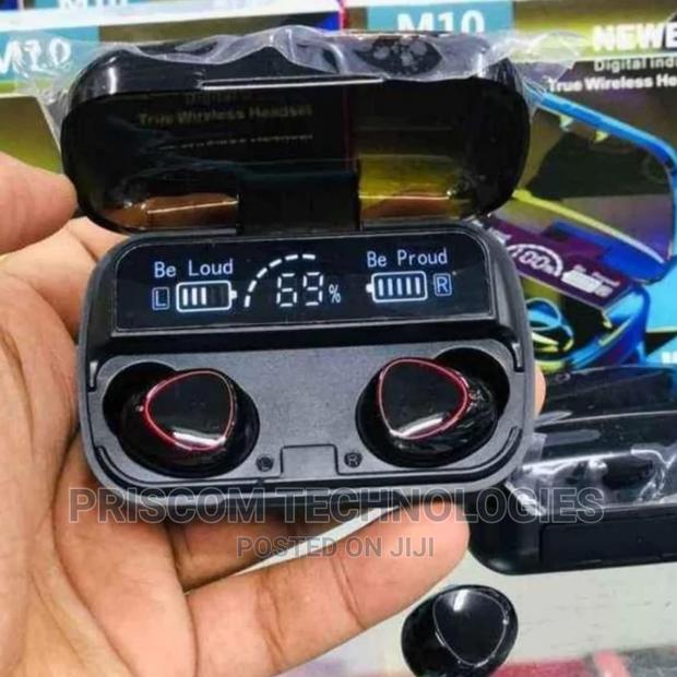 High Quality Ear Buds, M10 Wireless Earbuds Bluetooth 5.1 - thumbnail 3