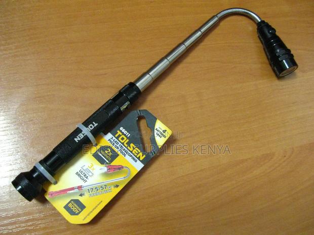 Tolsen 3-in-1 Flexible Pick-up Tool Extendable Magnet TORCH