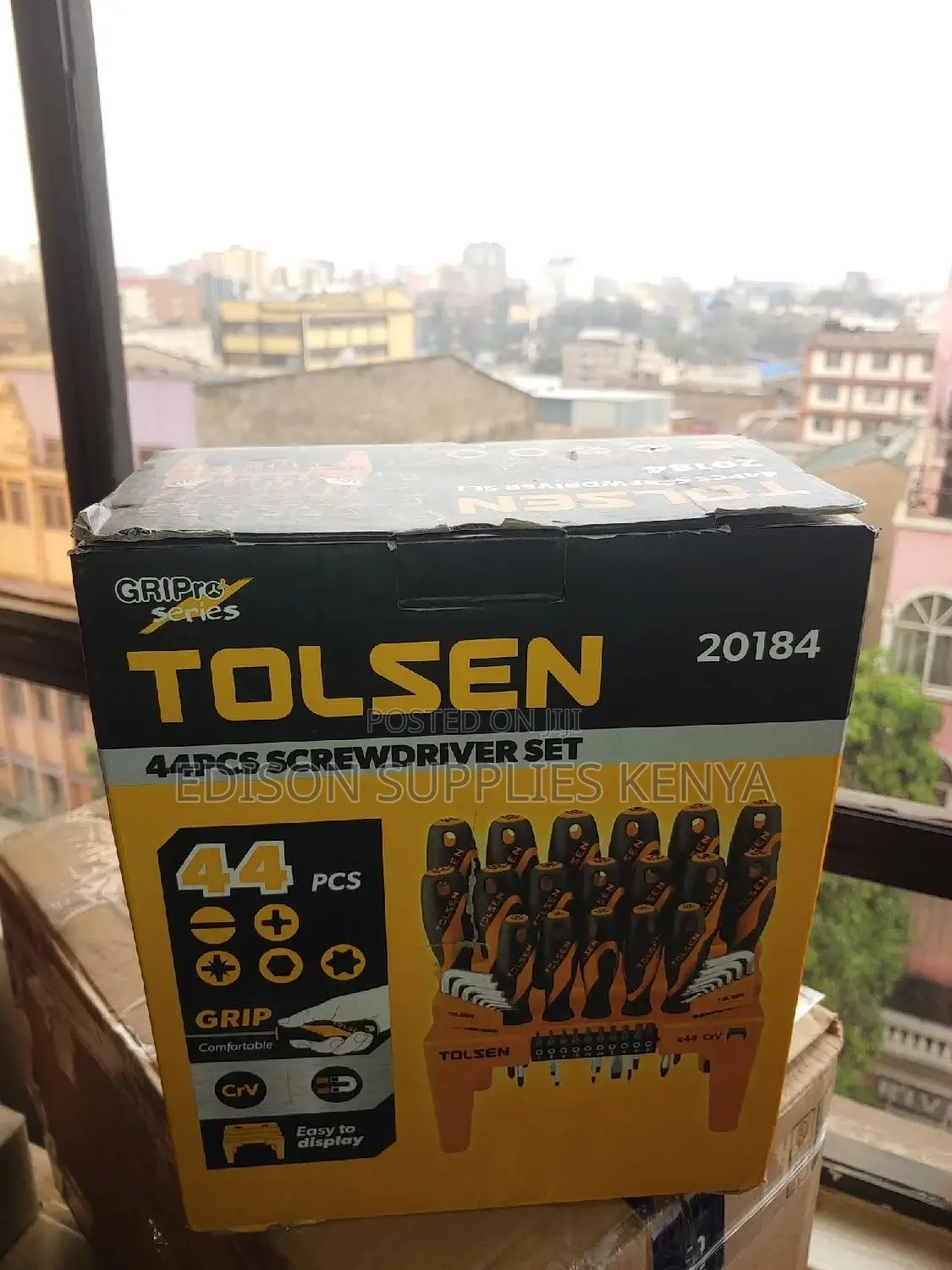 Tolsen Screwdriver Set 44pcs 20184 Heavy Duty Magnetic Tips
