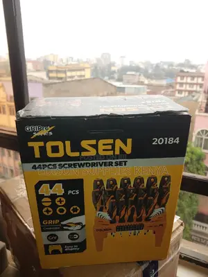 Tolsen Screwdriver Set 44pcs 20184 Heavy Duty Magnetic Tips