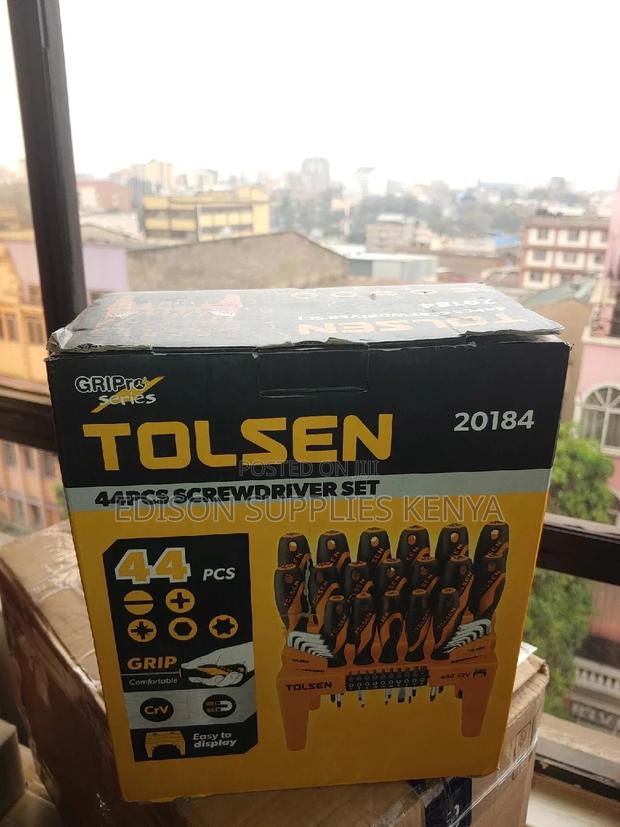 Tolsen Screwdriver Set 44pcs 20184 Heavy Duty Magnetic Tips - thumbnail 3
