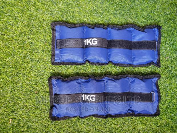 Pair of Ankle Wrist Weight (2KG) 1kgx2 - Blue Black