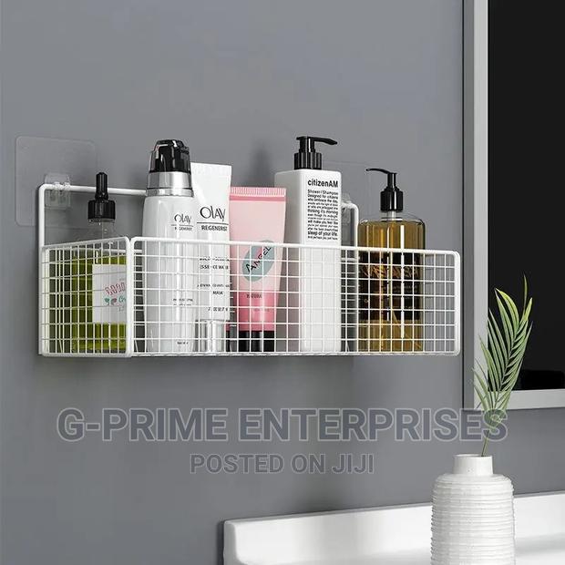Wall Mounted Bathroom Shelve Storage Rack - main view
