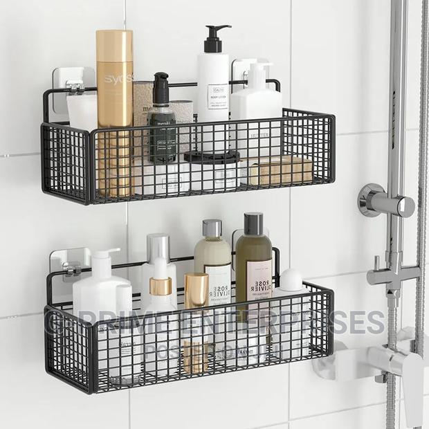 Wall Mounted Bathroom Shelve Storage Rack - thumbnail 2