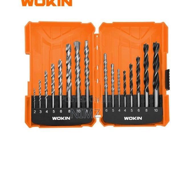 Original 16pcs Drill Bits Set 6pcs HSS Twist Drill Bits: 2,