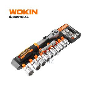 Original 12 PCS 3/8" Ratchet Handle With Sockets Set