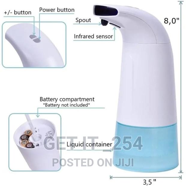330ml Battery Powered Automatic Foam Soap Dispenser - thumbnail 2
