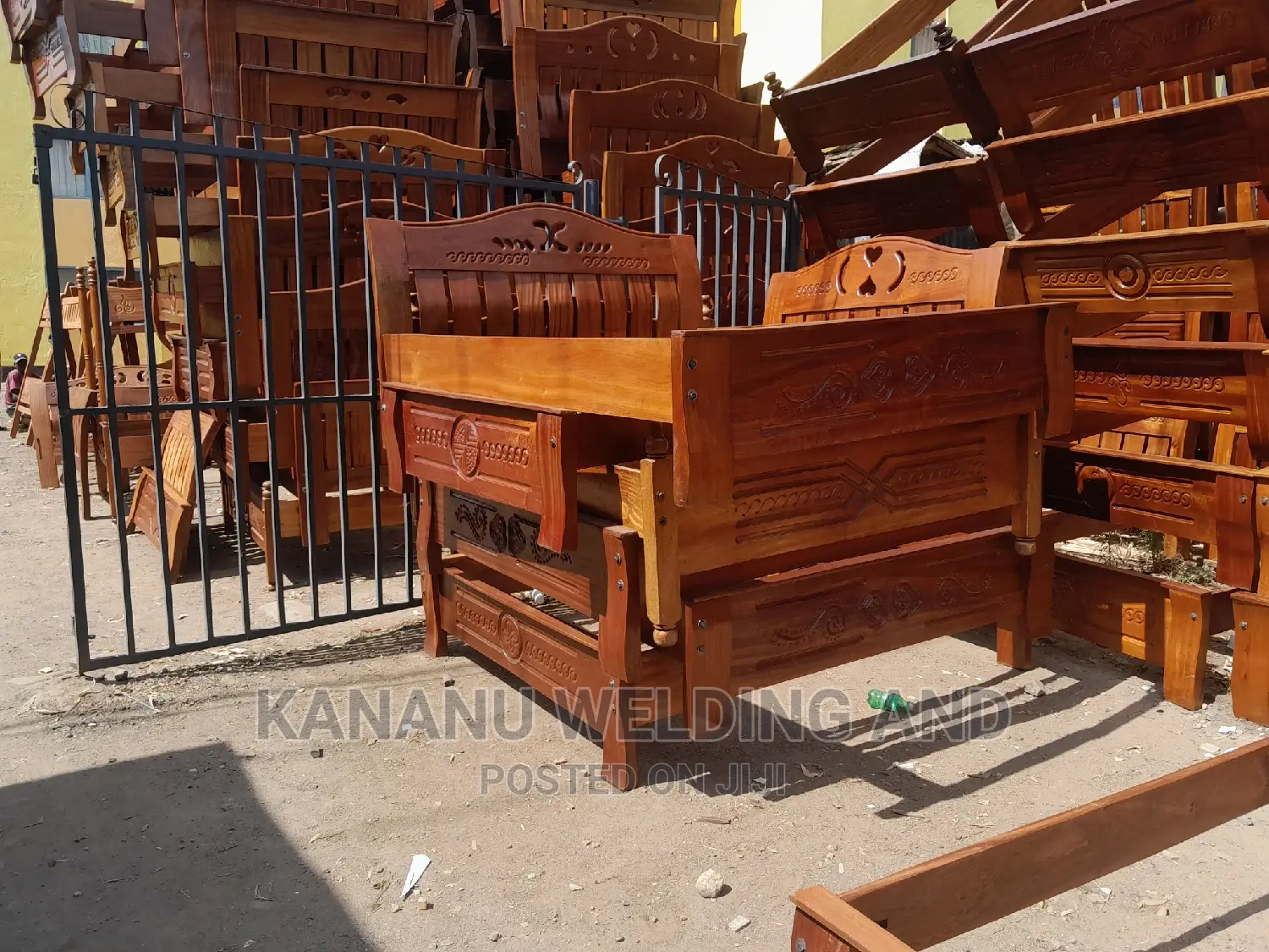 Pure Mahogany Bed