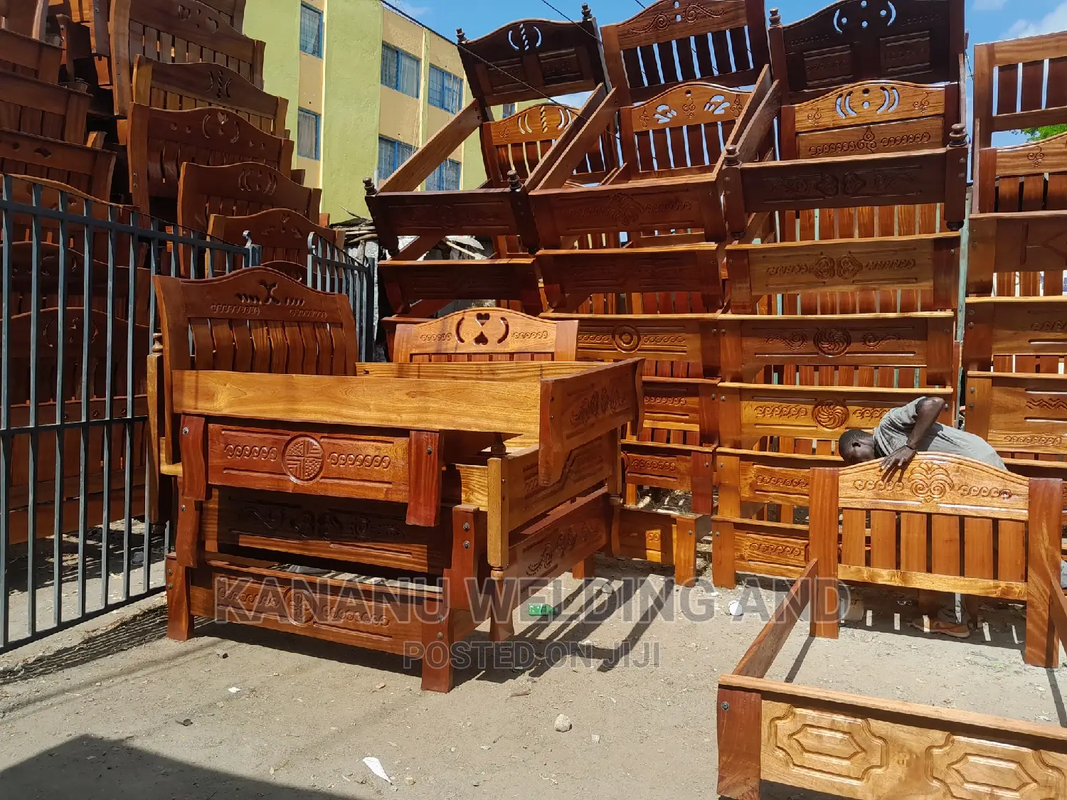 Pure Mahogany Bed