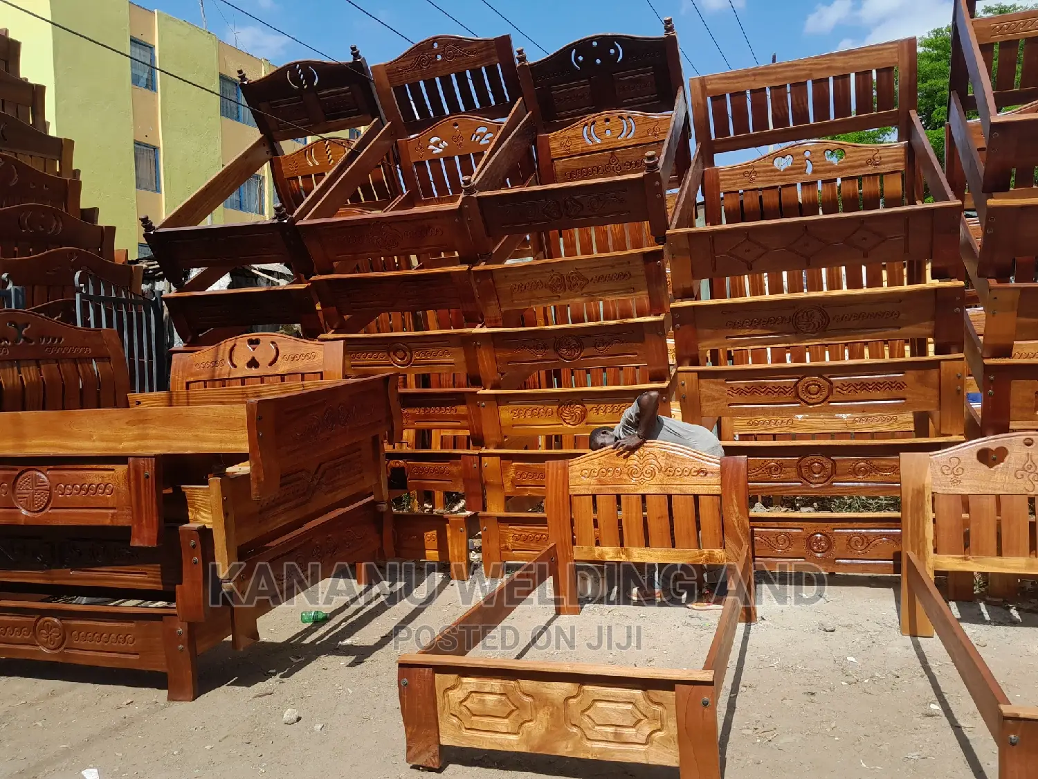 Pure Mahogany Bed