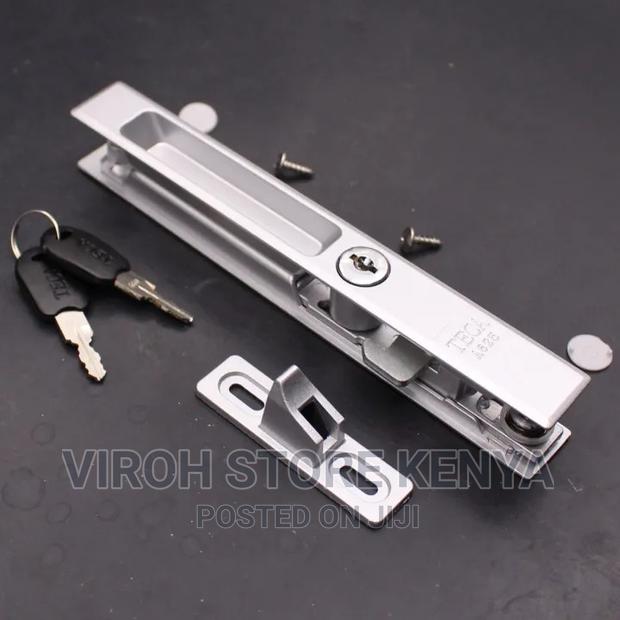Aluminum Sliding Door Lock Elegant Design