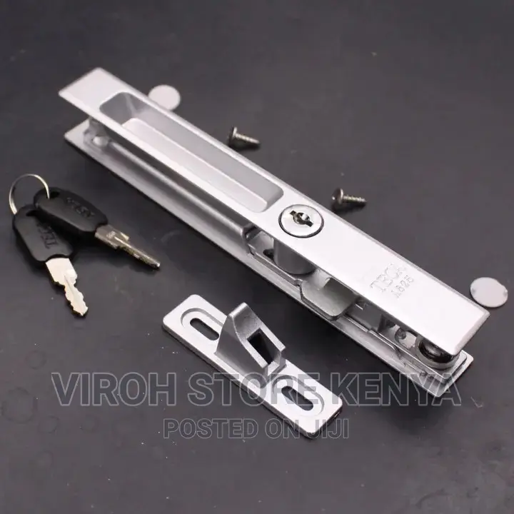 Aluminum Sliding Door Lock Elegant Design