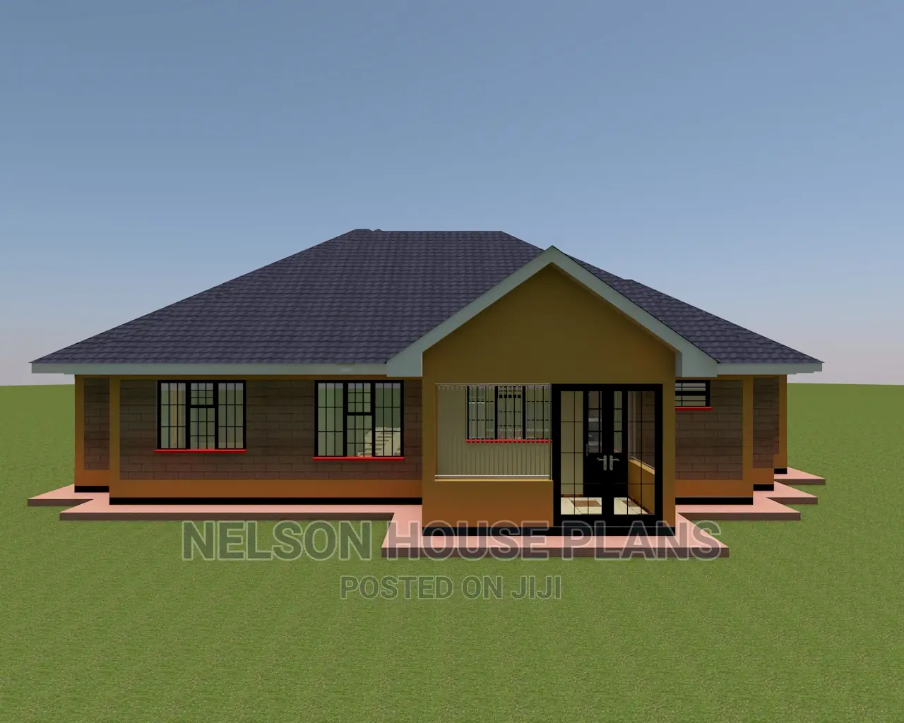 Single Story Bungalow Architectural House Plans And Boq