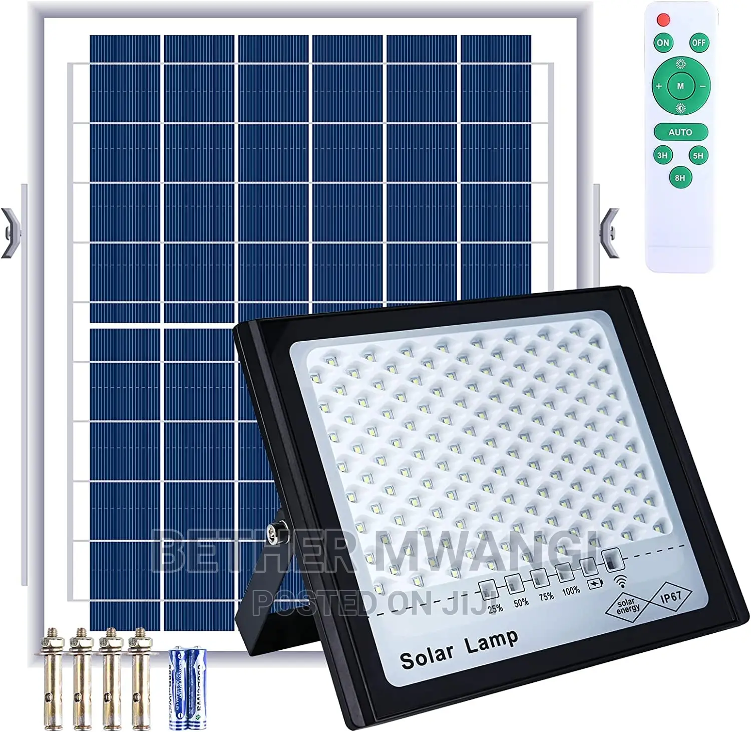 200 WATTS Solar Flood Lights Available in Kenya.