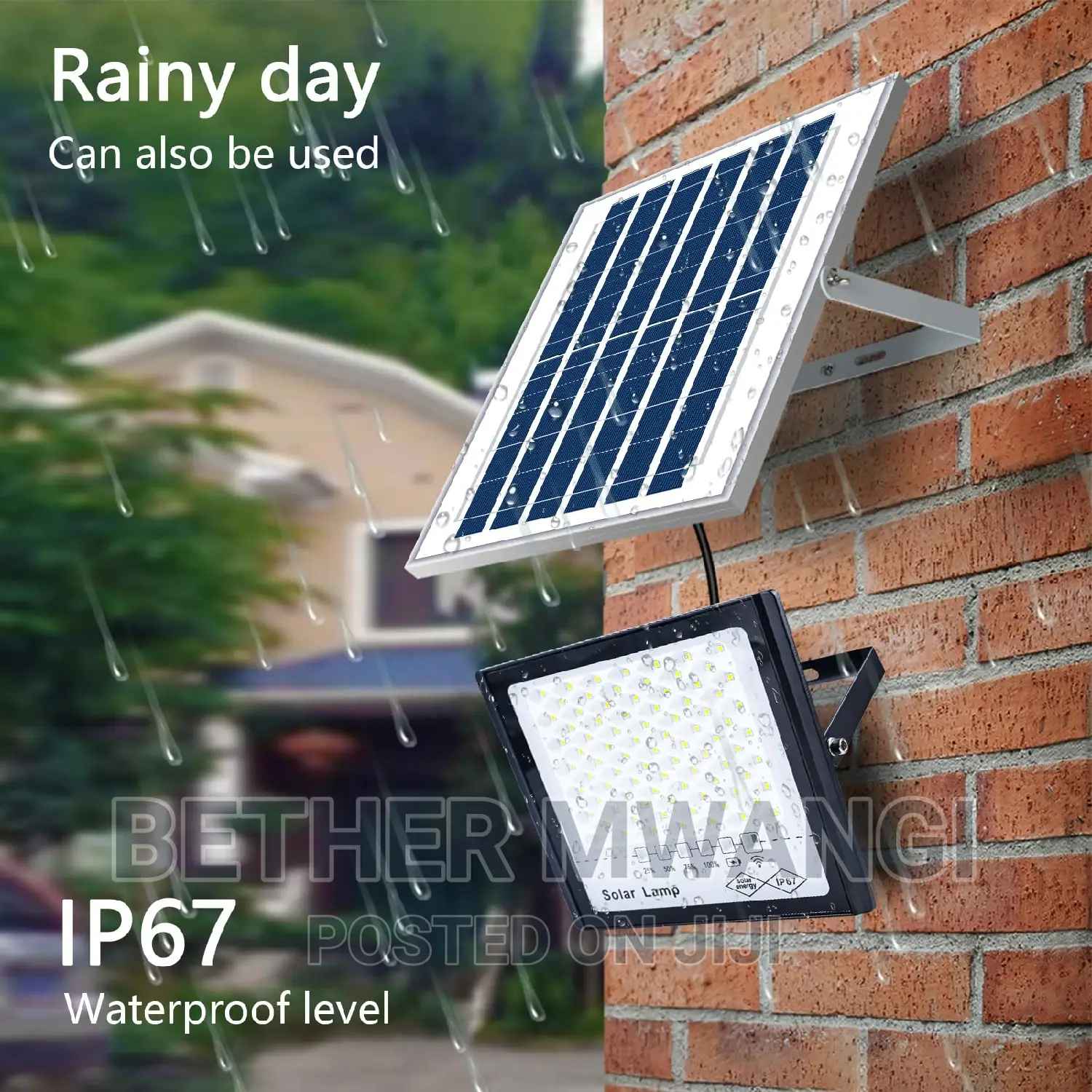 200 WATTS Solar Flood Lights Available in Kenya.
