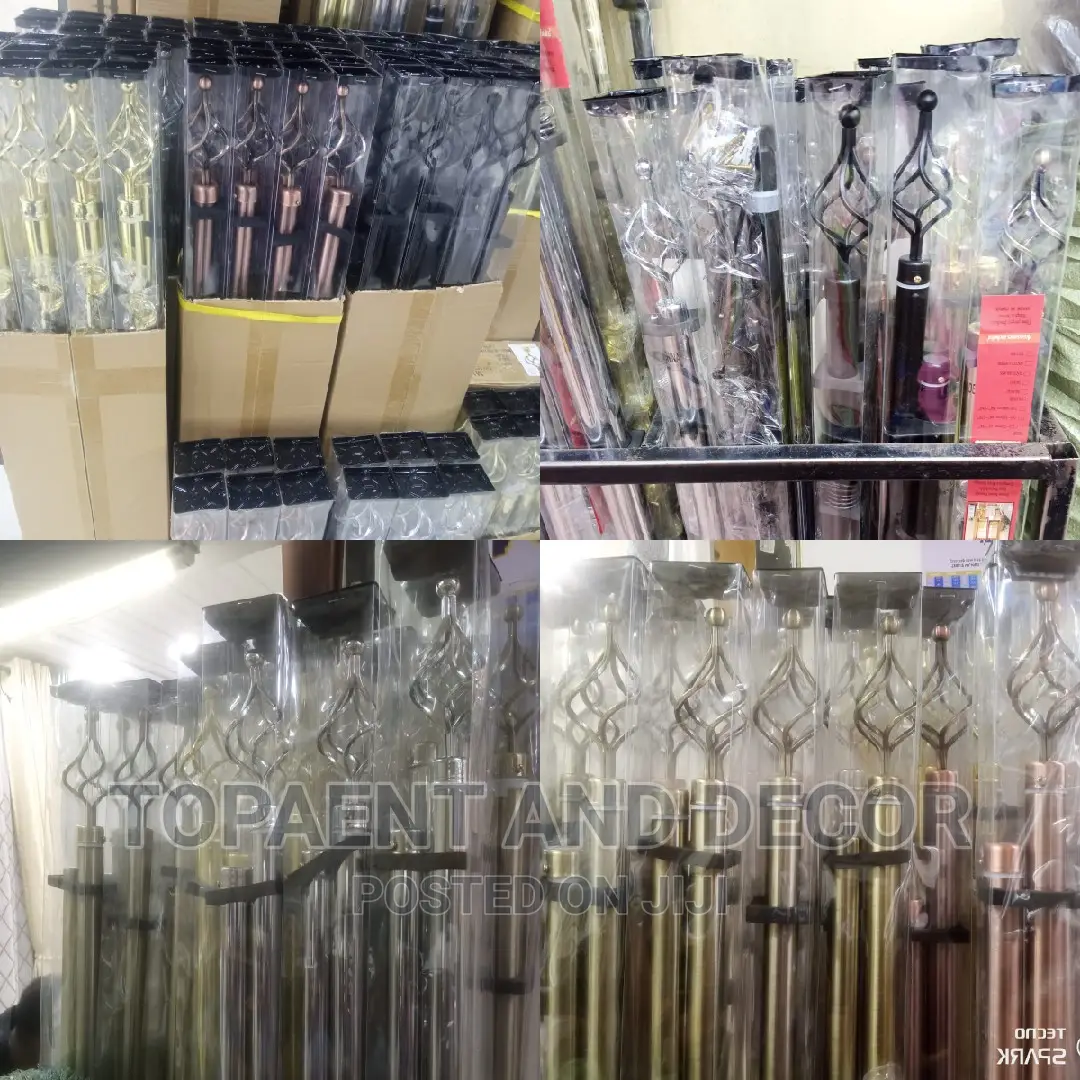 Imported Curtain Rods Curtain Rods Curtain Rods Available