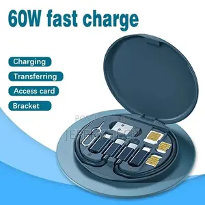 Mini Data Cable Set Storage Box Type C Data Cable
