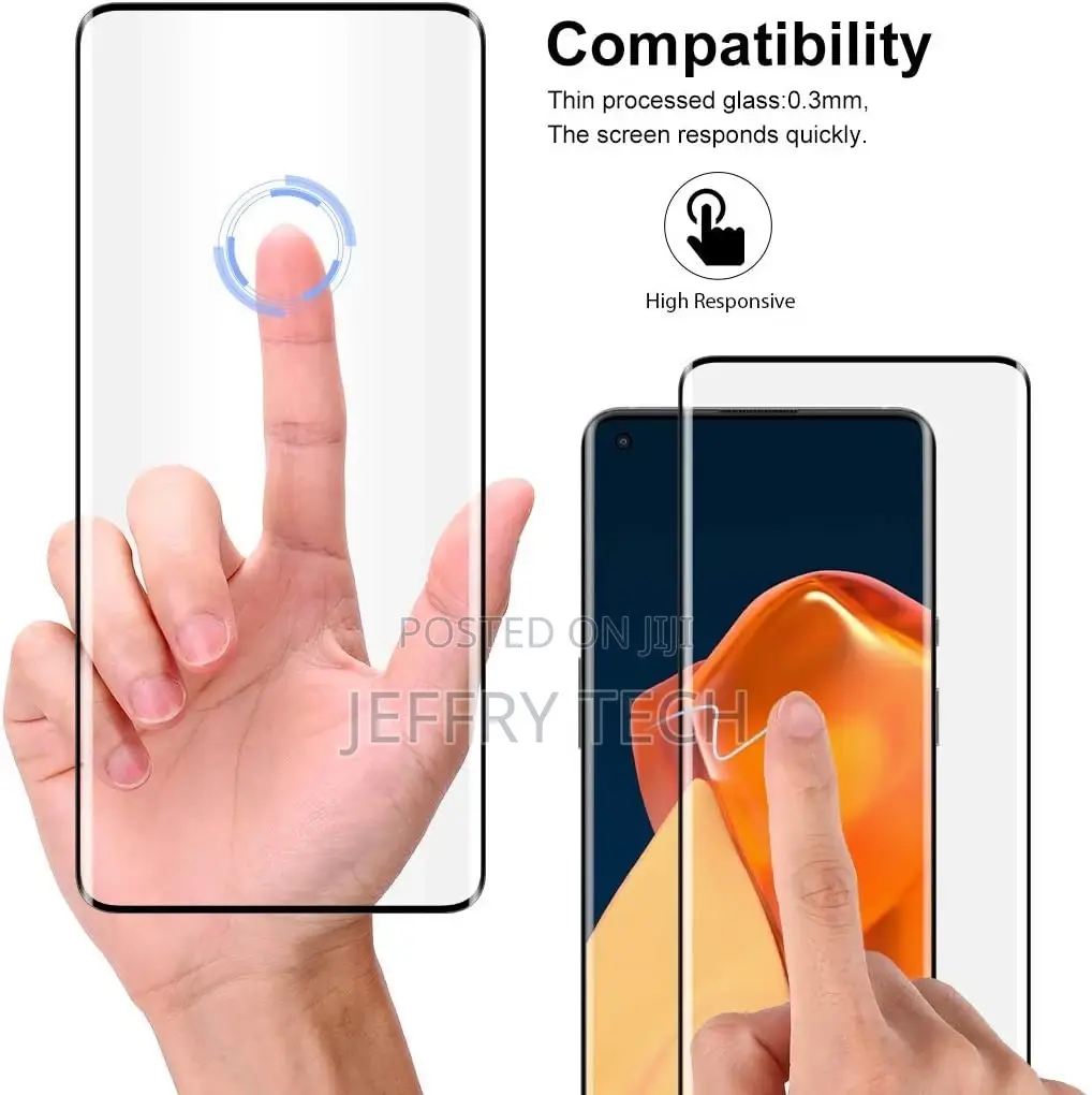 Oneplus 9 Pro Tempered Glass Screen Protector Full Coverage